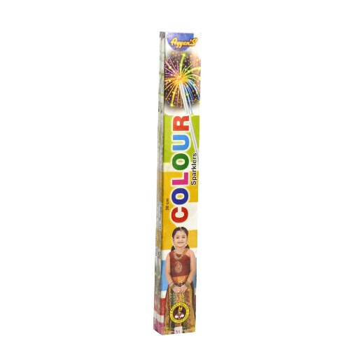 30 cm Coloured Sparklers (5 Pcs / Box)