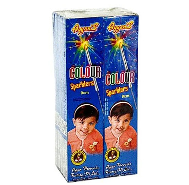 9 cm Coloured Sparklers