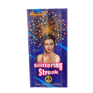 1¾" shell - Glitter streak (3 Pcs./Box)