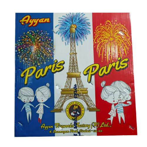 Paris Paris - 3" Shell 10 Shots M/C & Crackling