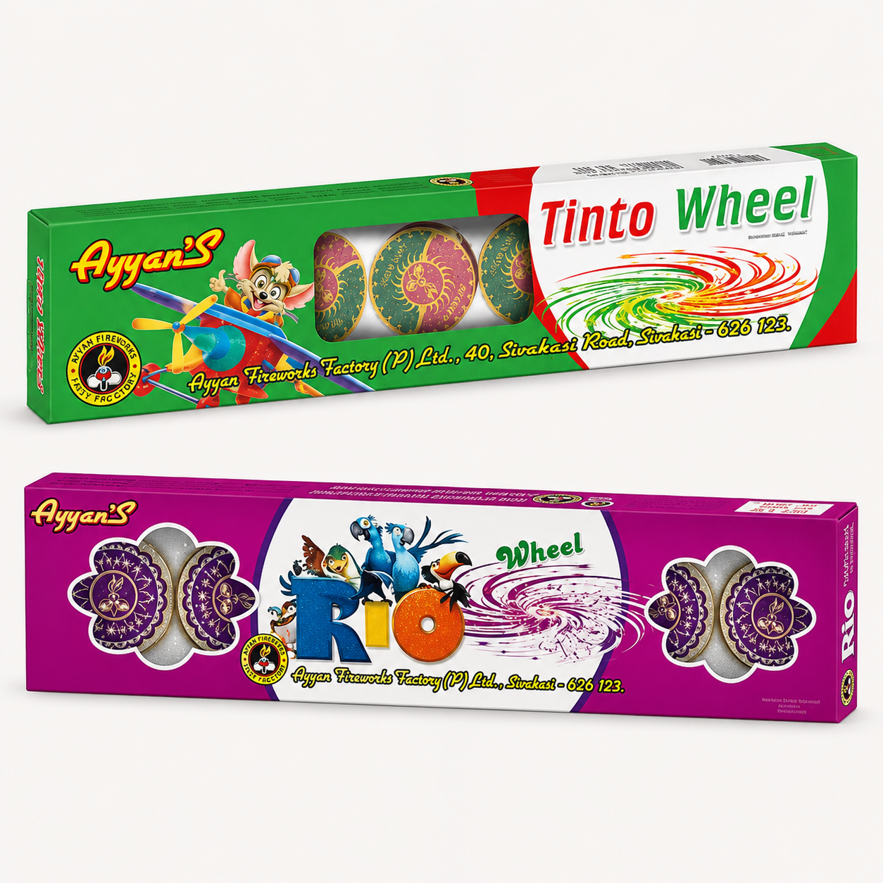 Rio / Tinto Wheel (5 Pcs / Box)