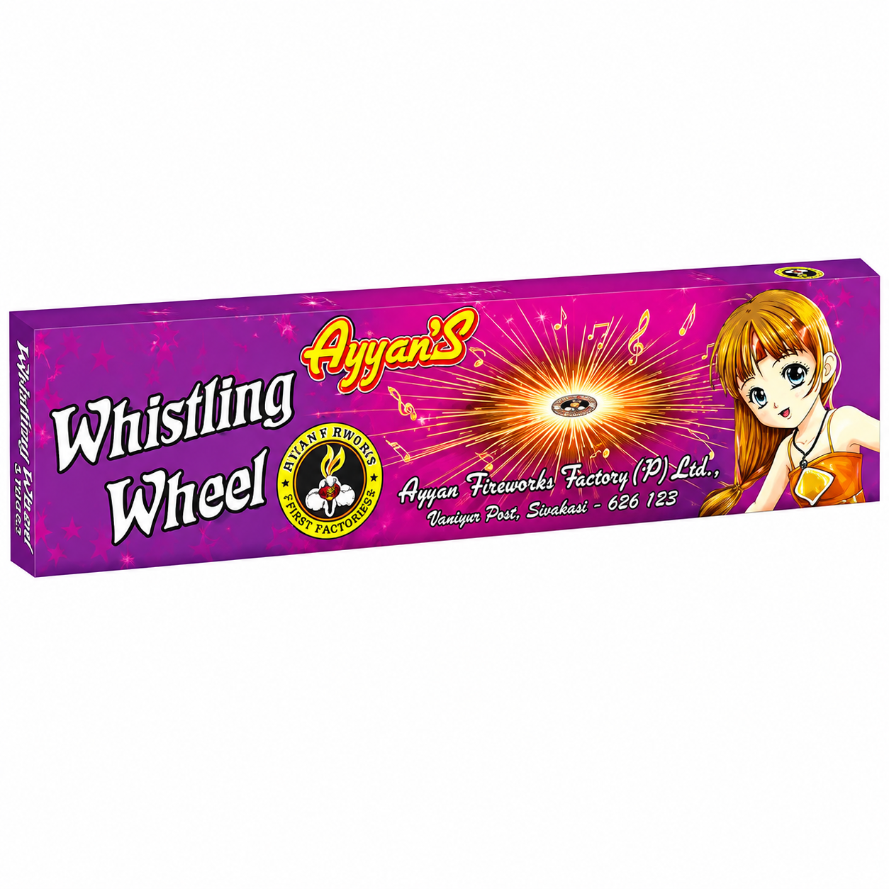 Whistling Wheel (5 Pcs / Box)